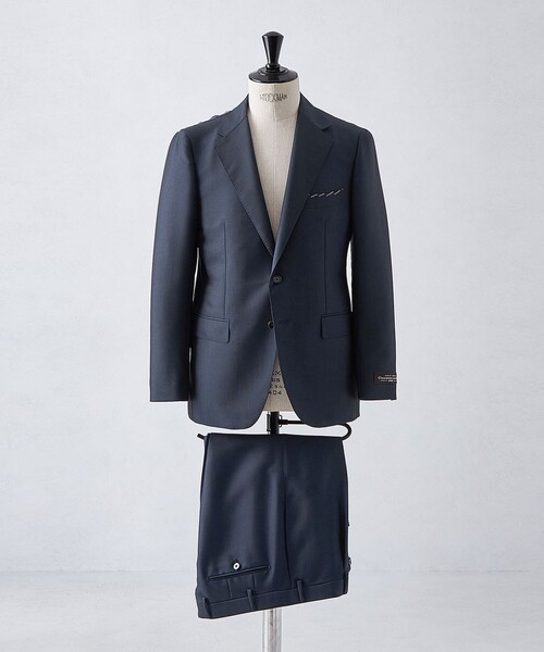 SOVEREIGN（ソブリン）の「＜SOVEREIGN＞モヘヤトロピカル シングル２Bスーツ（スーツセット・メンズ・ネイビー・52/50/48/46）」の8枚目の写真