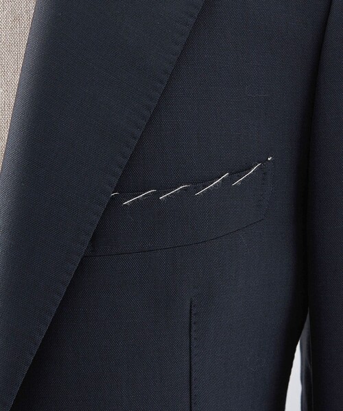 SOVEREIGN（ソブリン）の「＜SOVEREIGN＞モヘヤトロピカル シングル２Bスーツ（スーツセット・メンズ・ネイビー・52/50/48/46）」の12枚目の写真