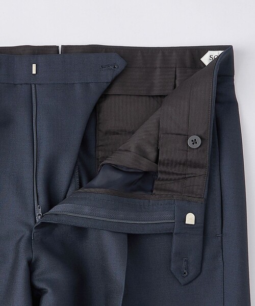 SOVEREIGN（ソブリン）の「＜SOVEREIGN＞モヘヤトロピカル シングル２Bスーツ（スーツセット・メンズ・ネイビー・52/50/48/46）」の6枚目の写真
