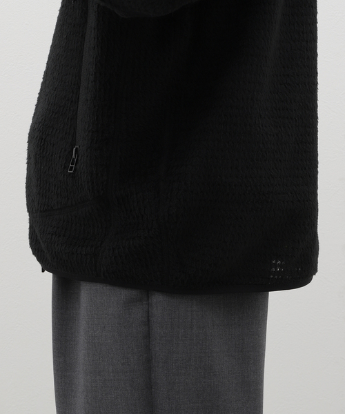 Product Twelve（プロダクトトゥエルブ）の「Product Twelve(プロダクトトゥエルブ) Polartec Alpha jacket 24AW-PBL06（ブルゾン・メンズ・ブラック・2/3）」の5枚目の写真