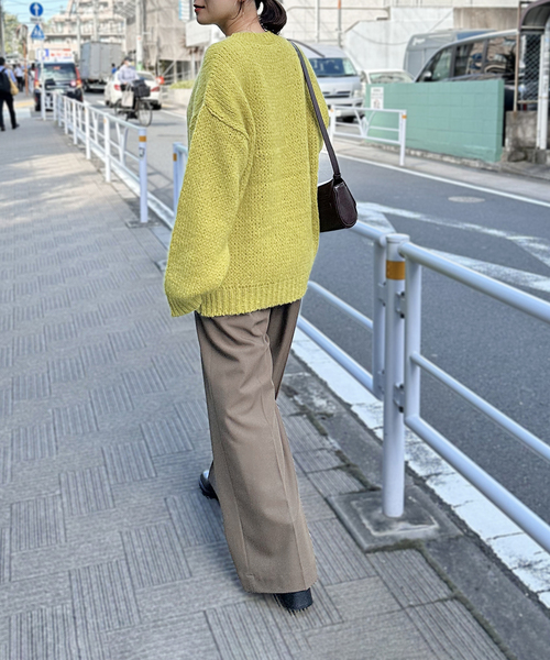 JOURNAL STANDARD - TRICOTS JEAN MARC  モヘア混　クルーネックニット　HUGO JOURNAL STANDARD - TRICOTS JEAN MARC モヘア混 クルーネック