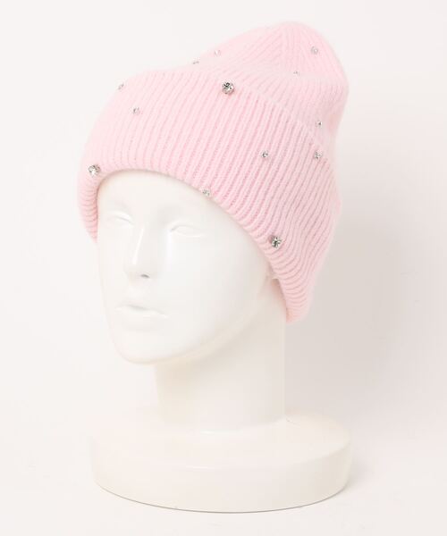 ami ニット帽 【一番人気色 ピンク】 ピンク系 AMI PARIS(アミ パリス
