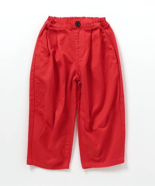 BREEZE(ブリーズ)の「【WEB限定】ワイドタックパンツ(その他パンツ・キッズ・カーキ/ベージュ/インディゴブルー/ネイビー/ブラウン/レッド・90/100/110/120/130/140/150)」の6枚目の写真