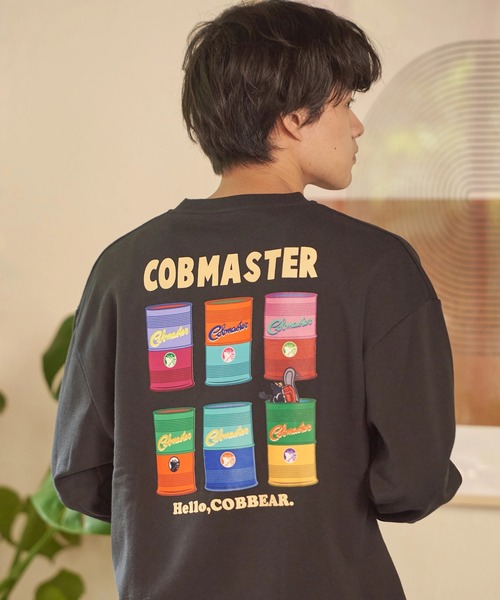 go slow caravan(ゴースローキャラバン)の「COBMASTER/コブマスター 裏毛スウェット(ドラム缶ベアー)(スウェット・メンズ・ブラック/オートミール/マスタード・X-LARGE/LARGE/MEDIUM)」の12枚目の写真