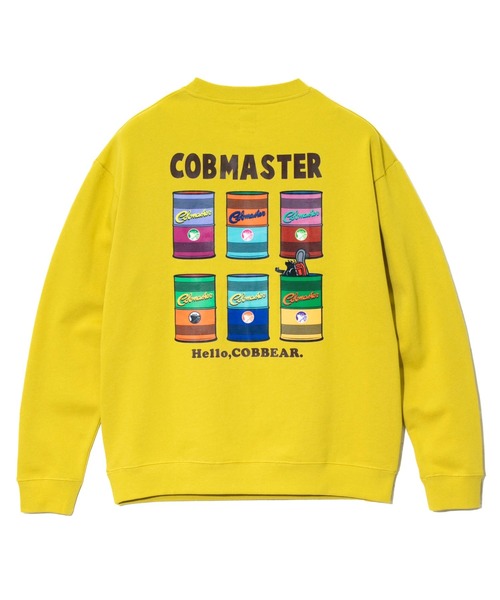 go slow caravan(ゴースローキャラバン)の「COBMASTER/コブマスター 裏毛スウェット(ドラム缶ベアー)(スウェット・メンズ・ブラック/オートミール/マスタード・X-LARGE/LARGE/MEDIUM)」の7枚目の写真