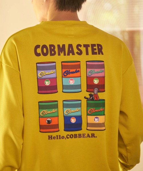 go slow caravan(ゴースローキャラバン)の「COBMASTER/コブマスター 裏毛スウェット(ドラム缶ベアー)(スウェット・メンズ・ブラック/オートミール/マスタード・X-LARGE/LARGE/MEDIUM)」の10枚目の写真