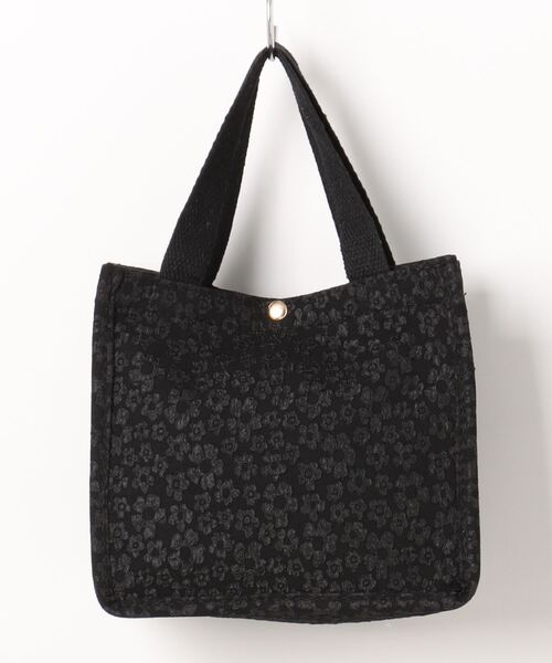 Mignonjour（ミニョンジュール）の「Mignonjour/フラワーミニトートバッグ M2579（トートバッグ・レディース・ホワイト/ベージュ/ブラック/ブルー・FREE）」の8枚目の写真