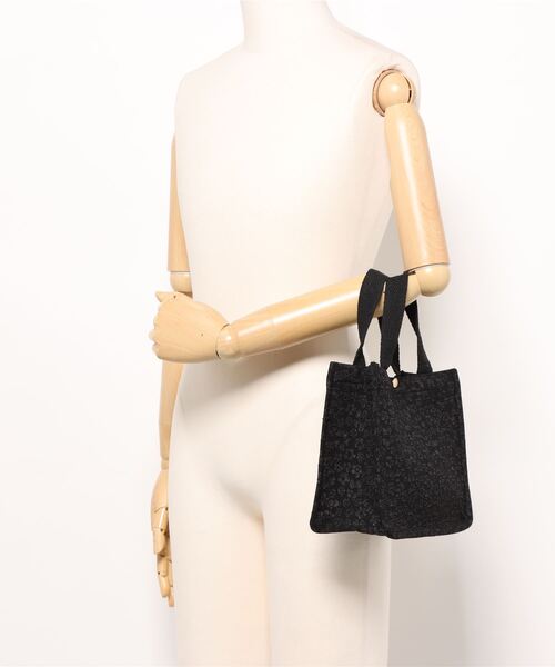 Mignonjour（ミニョンジュール）の「Mignonjour/フラワーミニトートバッグ M2579（トートバッグ・レディース・ホワイト/ベージュ/ブラック/ブルー・FREE）」の15枚目の写真