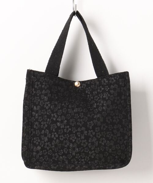 Mignonjour（ミニョンジュール）の「Mignonjour/フラワーミニトートバッグ M2579（トートバッグ・レディース・ホワイト/ベージュ/ブラック/ブルー・FREE）」の10枚目の写真