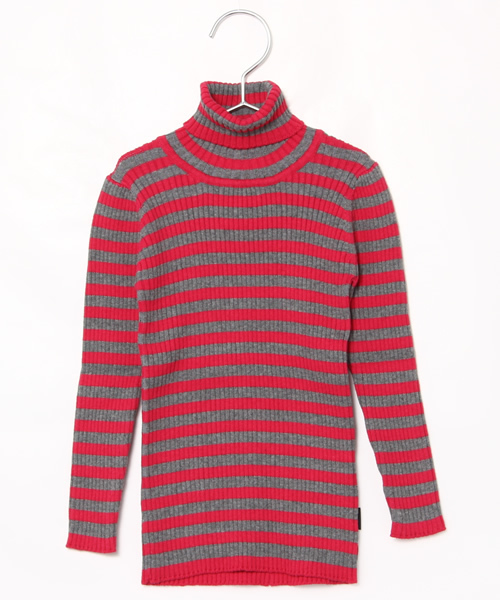 SHIPS KIDS(シップスキッズ)の「SHIPS KIDS:15リブ タートル(Tシャツ/カットソー・キッズ・オフホワイト/ピンク/アイボリー/グレー/グレー系その他/ブラック・LARGE/MEDIUM/SMALL/X-LARGE)」の1枚目の写真