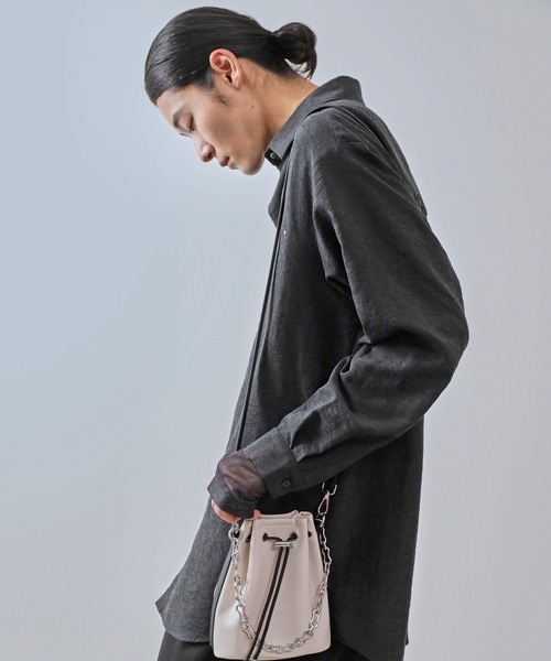 【セール】ピーチドレープロングシャツ(シャツ/ブラウス)|JUNRED(ジュンレッド) 【セール】ピーチドレープロングシャツ(シャツ/ブラウス)|JUNRED(ジュンレッド)