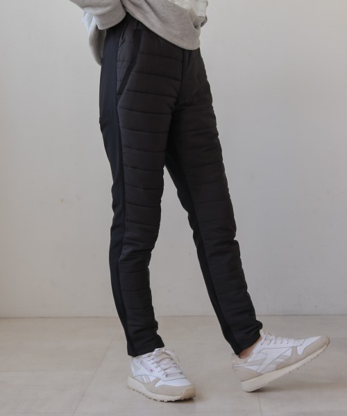 Bou Jeloud(ブージュルード)の「フェイクダウンパンツ(その他パンツ・レディース・ブラック/ベージュ/オフホワイト・M/L)」の7枚目の写真