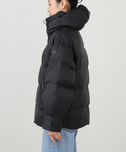 DESCENTE（デサント）の「【DESCENTE ALLTERRAIN】MIZUSAWA DOWN COAT：ダウン（ダウンジャケット/コート・レディース・ブラック/ブラウン・MEDIUM/SMALL）」の5枚目の写真