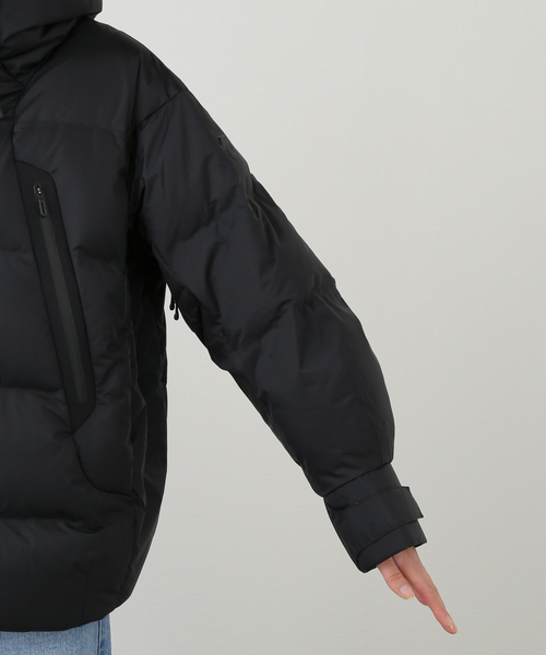 DESCENTE（デサント）の「【DESCENTE ALLTERRAIN】MIZUSAWA DOWN COAT：ダウン（ダウンジャケット/コート・レディース・ブラック/ブラウン・MEDIUM/SMALL）」の9枚目の写真