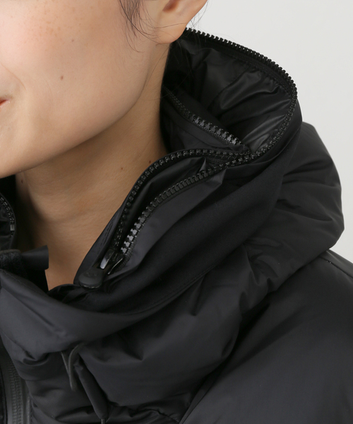 DESCENTE（デサント）の「【DESCENTE ALLTERRAIN】MIZUSAWA DOWN COAT：ダウン（ダウンジャケット/コート・レディース・ブラック/ブラウン・MEDIUM/SMALL）」の20枚目の写真