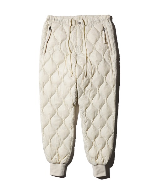 TAION（タイオン）の「TAION / タイオン MILITARY DOWN PANTS SOFTSHELL (TAION-131LSML-1) ソフトシェル ミリタリー ダウンパンツ（その他パンツ・メンズ・ブラック/オリーブ/その他1/オフホワイト/ダークネイビー/カモフラージュ・SMALL/MEDIUM/LARGE/X-LARGE）」の12枚目の写真