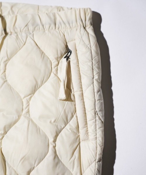 TAION（タイオン）の「TAION / タイオン MILITARY DOWN PANTS SOFTSHELL (TAION-131LSML-1) ソフトシェル ミリタリー ダウンパンツ（その他パンツ・メンズ・ブラック/オリーブ/その他1/オフホワイト/ダークネイビー/カモフラージュ・SMALL/MEDIUM/LARGE/X-LARGE）」の14枚目の写真