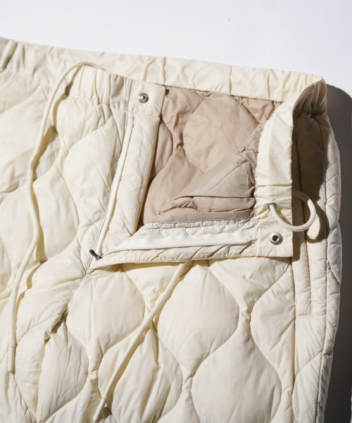 TAION（タイオン）の「TAION / タイオン MILITARY DOWN PANTS SOFTSHELL (TAION-131LSML-1) ソフトシェル ミリタリー ダウンパンツ（その他パンツ・メンズ・ブラック/オリーブ/その他1/オフホワイト/ダークネイビー/カモフラージュ・SMALL/MEDIUM/LARGE/X-LARGE）」の15枚目の写真