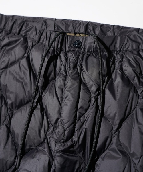 TAION（タイオン）の「TAION / タイオン MILITARY DOWN PANTS SOFTSHELL (TAION-131LSML-1) ソフトシェル ミリタリー ダウンパンツ（その他パンツ・メンズ・ブラック/オリーブ/その他1/オフホワイト/ダークネイビー/カモフラージュ・SMALL/MEDIUM/LARGE/X-LARGE）」の20枚目の写真