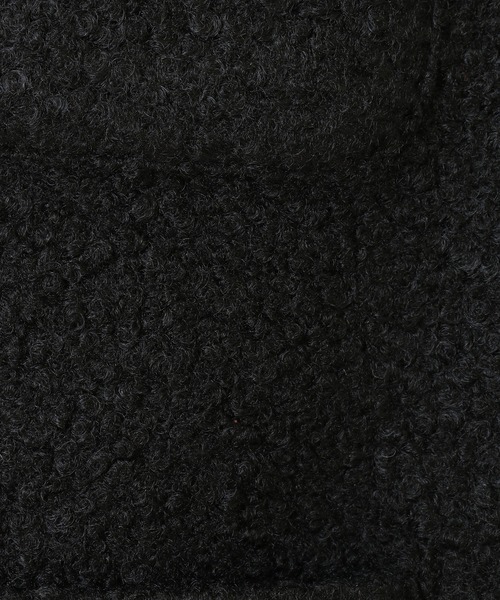 Green　Parks（グリーンパークス）の「ノーカラーZIPジャコット（ノーカラージャケット・レディース・アイボリー/ブラック・FREE）」の8枚目の写真