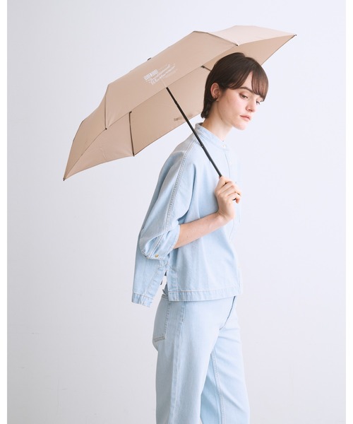 Traditional Weatherwear（トラディショナルウェザーウェア）の「LIGHT WEIGHT UMBRELLA（折りたたみ傘・レディース・ブラウン/ネイビー系/ブラック/グリーン系その他/ホワイト/ベージュ系・F）」の13枚目の写真