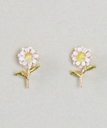 Zoule（ゾーラ）の「Zoule ゾーラ：FLOWER LETTER SERIES　flower letter２　花　花言葉　チューリップ　タンポポ　マーガレット　ピアス（ピアス（両耳用））」
