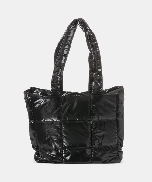 FOREVER 21（フォーエバー トゥエンティーワン）の「キルティングトートバッグ（ハンドバッグ・レディース・オフホワイト/ブラック・FREE）」の14枚目の写真