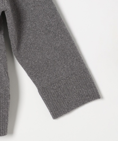 LEPSIM（レプシィム）の「7ゲージカシュクールカーディガン　213104（カーディガン/ボレロ・レディース・グレー/ベージュ系その他・FREE）」の7枚目の写真