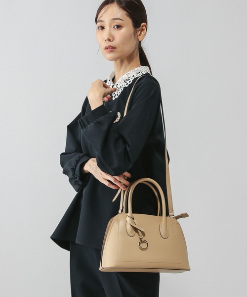 GLOBAL WORK（グローバルワーク）の「スペ軽3ROOM2WAYショルダー/234508（ショルダーバッグ・レディース・ホワイト系その他7/ライトブルー/ブラック/アイボリー/ブラウン/ベージュ/グレイッシュベージュ/ライトイエロー/ダークブラウン/ブラウン系その他・ONE SIZE）」の7枚目の写真