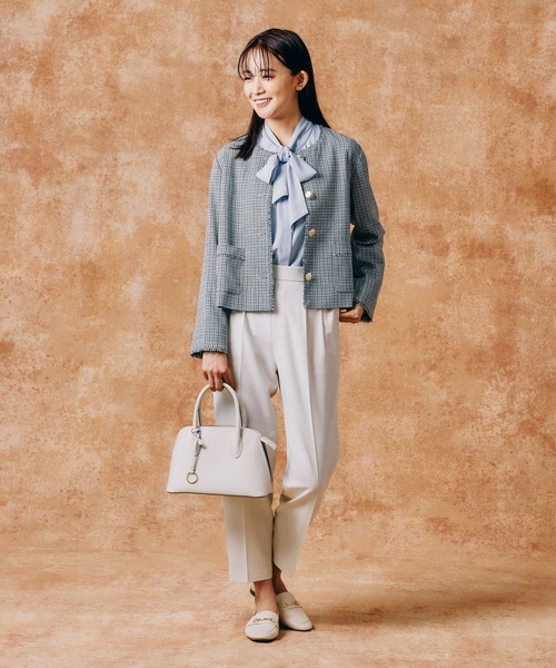 GLOBAL WORK（グローバルワーク）の「スペ軽3ROOM2WAYショルダー/234508（ショルダーバッグ・レディース・ホワイト系その他7/ライトブルー/ブラック/アイボリー/ブラウン/ベージュ/グレイッシュベージュ/ライトイエロー/ダークブラウン/ブラウン系その他・ONE SIZE）」の12枚目の写真