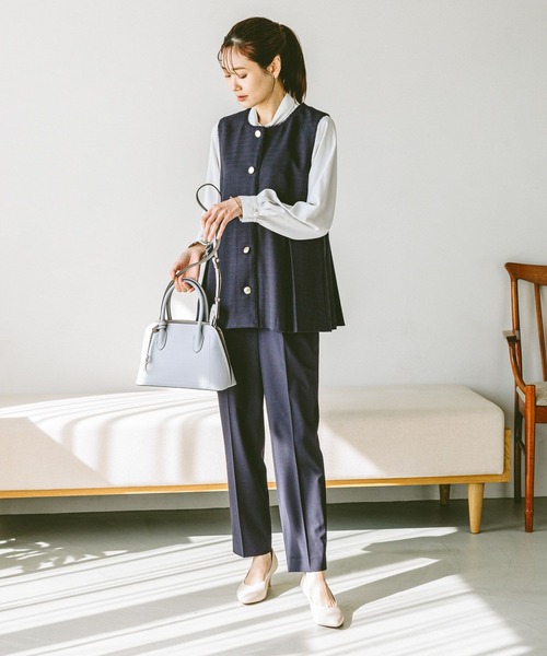 GLOBAL WORK（グローバルワーク）の「スペ軽3ROOM2WAYショルダー/234508（ショルダーバッグ・レディース・ホワイト系その他7/ライトブルー/ブラック/アイボリー/ブラウン/ベージュ/グレイッシュベージュ/ライトイエロー/ダークブラウン/ブラウン系その他・ONE SIZE）」の18枚目の写真