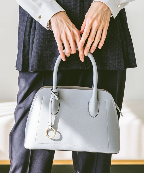 GLOBAL WORK（グローバルワーク）の「スペ軽3ROOM2WAYショルダー/234508（ショルダーバッグ・レディース・ホワイト系その他7/ライトブルー/ブラック/アイボリー/ブラウン/ベージュ/グレイッシュベージュ/ライトイエロー/ダークブラウン/ブラウン系その他・ONE SIZE）」の21枚目の写真