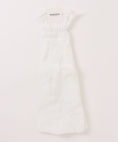 2025 MOSOX NEW COLLECTION]ダメージレッグウォーマー（レッグ