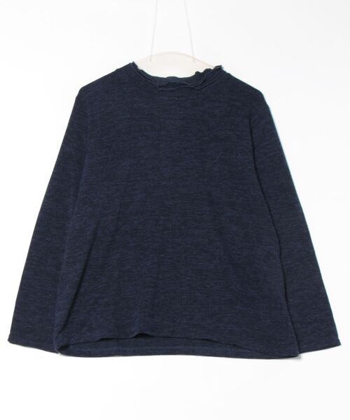 BELLUNA PLUS(ベルーナ)の「裏起毛素材衿デザインアンサンブル(アンサンブル・レディース・ベージュ×ブラック/ネイビー系/グレー系その他・MEDIUM/LARGE/X-LARGE)」の5枚目の写真