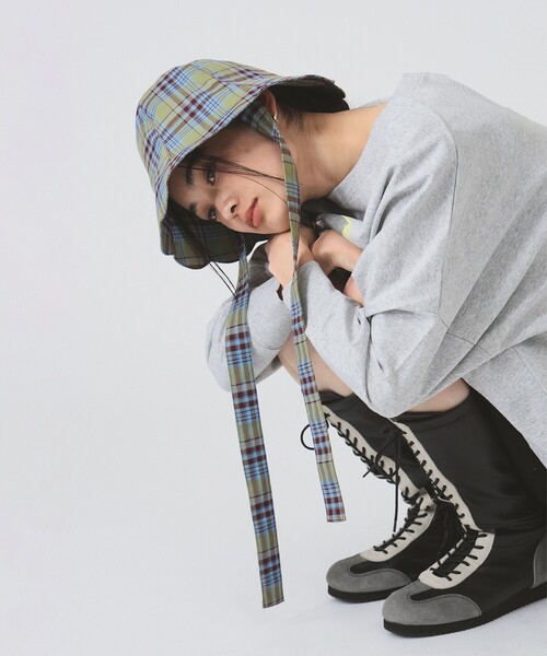 Ray BEAMS（レイビームス）の「【別注】Casselini / フラワー ハット（ハット・レディース・ピンク/ブルー・ONE SIZE）」の5枚目の写真