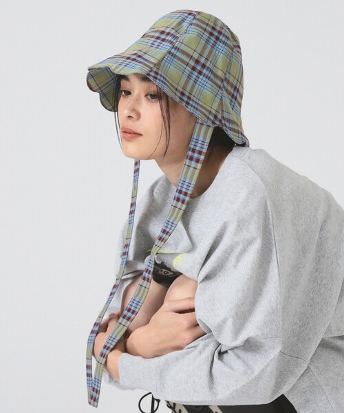 Ray BEAMS（レイビームス）の「【別注】Casselini / フラワー ハット（ハット・レディース・ピンク/ブルー・ONE SIZE）」の3枚目の写真
