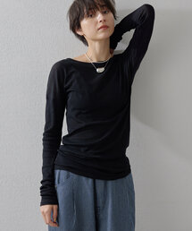 【THE PAUSE】シアーテレコロングTシャツ
