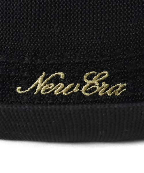 NEW ERA（ニューエラ）の「ニューエラ ニットフェドラハット 中折れハット メタルフラッグロゴ（ハット・メンズ・ブラック/ブラック系・L/M/XL）」の13枚目の写真