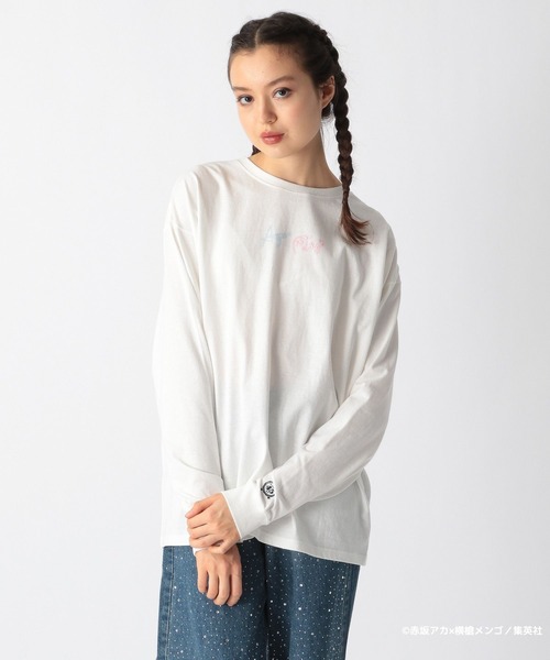 FOREVER 21（フォーエバー トゥエンティーワン）の「【ヤングジャンプ45周年】【推しの子】ロングTシャツ（UNISEX）（Tシャツ/カットソー・レディース・ホワイト/ホワイト系その他・FREE）」の6枚目の写真
