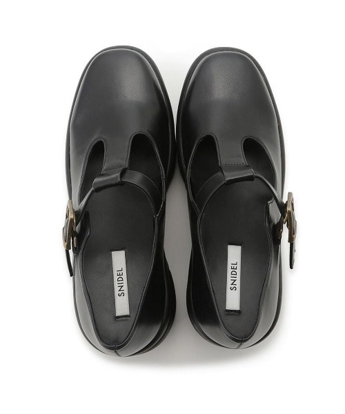 SNIDEL（スナイデル）の「スニーカーソールメリージェーン（パンプス・レディース・ホワイト/ブラウン/ブラック・LARGE/MEDIUM/SMALL）」の13枚目の写真