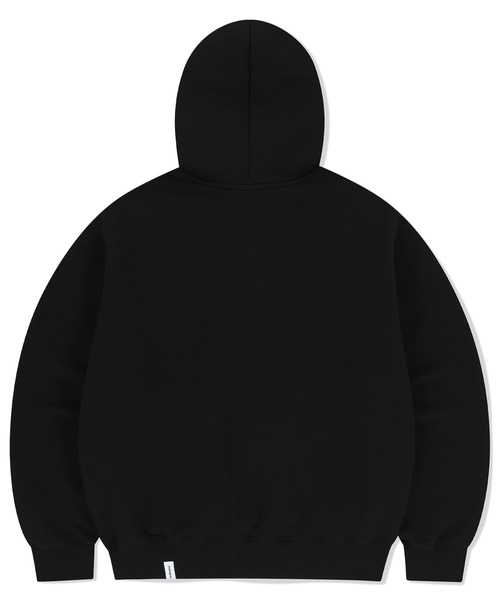 パーカー 「mahagrid/マハグリッド」 AIN’T US BLUR HOODIE/エイント アス ブラー パーカー レディース メンズ mahagrid/マハグリッド』BIG GOTHIC CUT-OFF PIGMENT ZIPUP HD