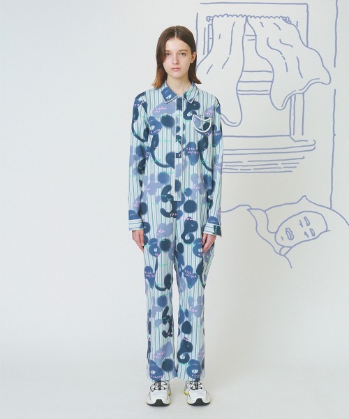 circle pocket jumpsuit