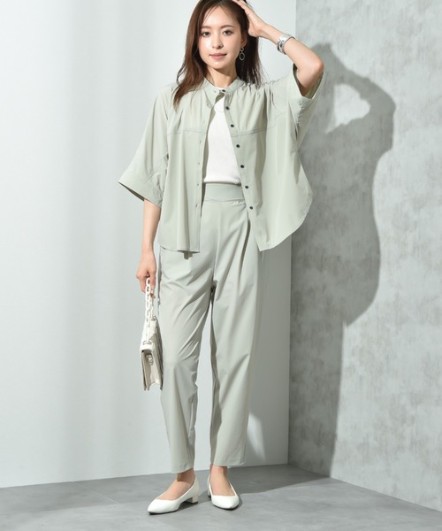 INTERPLANET(インタープラネット)の「【撥水・UV・接触冷感】テーパードパンツ(その他パンツ・レディース・グレー/ブラック/チャコールグレー・FREE)」の20枚目の写真