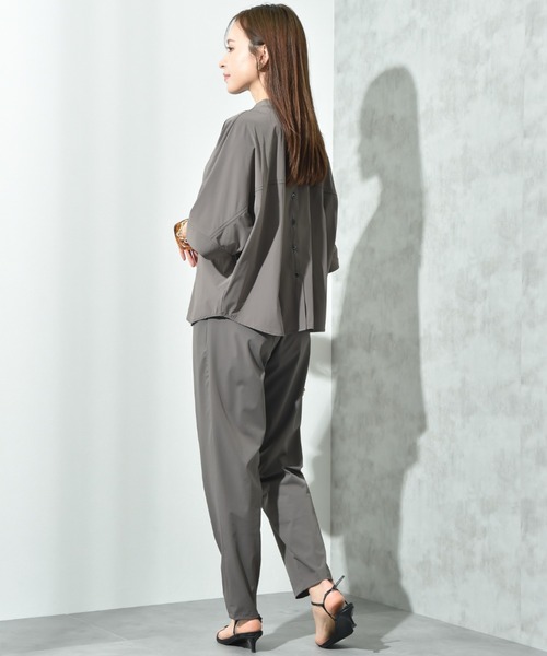 INTERPLANET(インタープラネット)の「【撥水・UV・接触冷感】テーパードパンツ(その他パンツ・レディース・グレー/ブラック/チャコールグレー・FREE)」の9枚目の写真