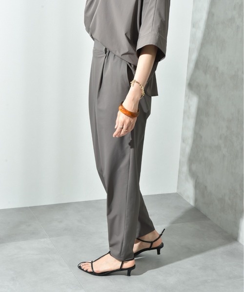 INTERPLANET(インタープラネット)の「【撥水・UV・接触冷感】テーパードパンツ(その他パンツ・レディース・グレー/ブラック/チャコールグレー・FREE)」の13枚目の写真