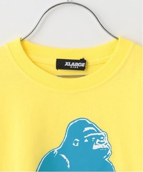 XLARGE KIDS（エクストララージキッズ）の「スランテッドOG半袖Ｔシャツ（Tシャツ/カットソー・キッズ・ホワイト/ライトブルー/ブラック/イエロー・90cm/120cm/110cm/80ｃｍ/100cm/140cm/130cm）」の15枚目の写真