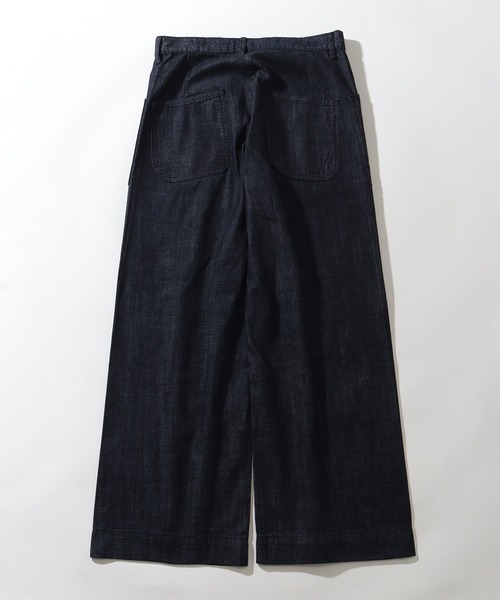 HOUSTON(ヒューストン)の「【HOUSTON/ヒューストン】USA COTTON DENIM SAILOR PANTS/デニムセーラーパンツ(デニムパンツ・メンズ・ブルー系その他/ブルー系その他2/ブルー系その他3・M/L/XL/S/XXL)」の6枚目の写真