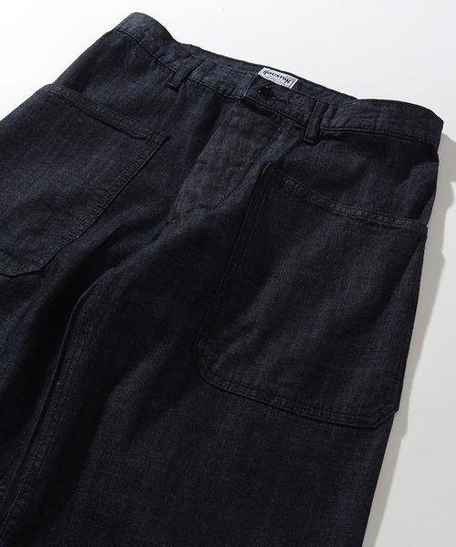 HOUSTON(ヒューストン)の「【HOUSTON/ヒューストン】USA COTTON DENIM SAILOR PANTS/デニムセーラーパンツ(デニムパンツ・メンズ・ブルー系その他/ブルー系その他2/ブルー系その他3・M/L/XL/S/XXL)」の10枚目の写真