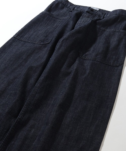 HOUSTON(ヒューストン)の「【HOUSTON/ヒューストン】USA COTTON DENIM SAILOR PANTS/デニムセーラーパンツ(デニムパンツ・メンズ・ブルー系その他/ブルー系その他2/ブルー系その他3・M/L/XL/S/XXL)」の9枚目の写真