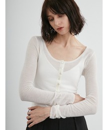 styling/ | ヘンリーネックニットボディースーツ(ニット/セーター)